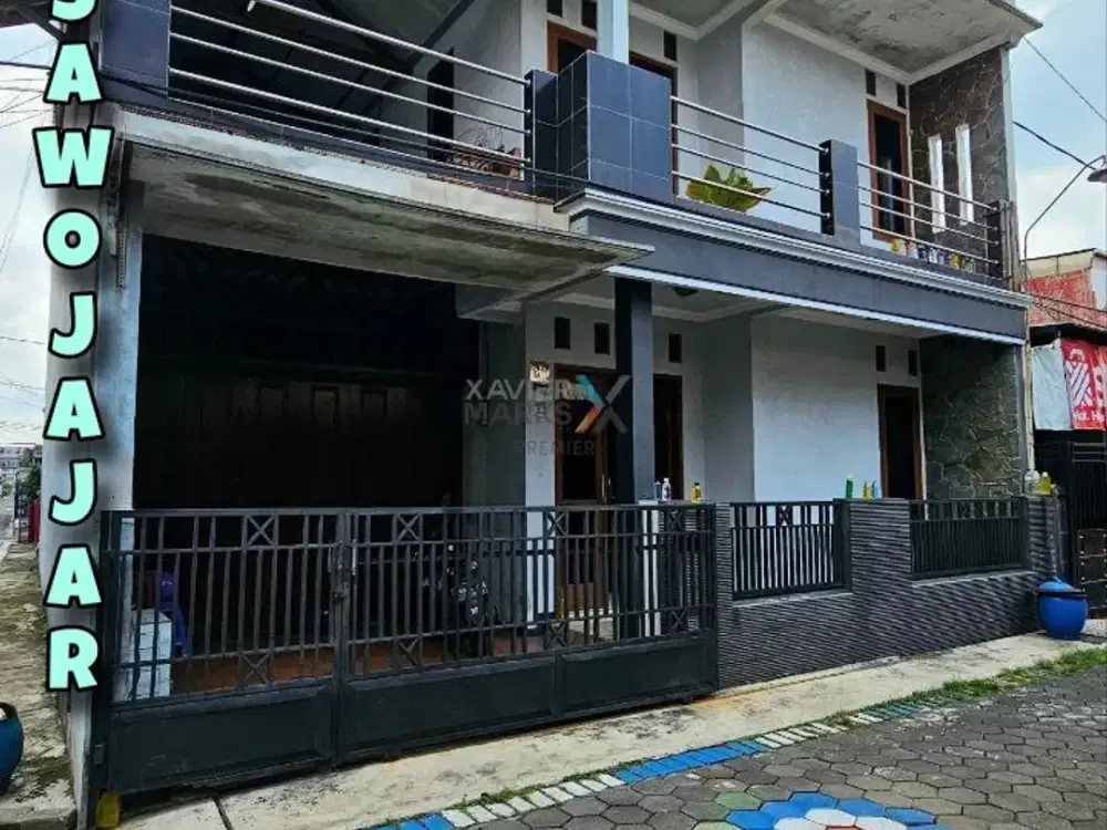 Rumah Hook siap huni di Sawojajar Malang