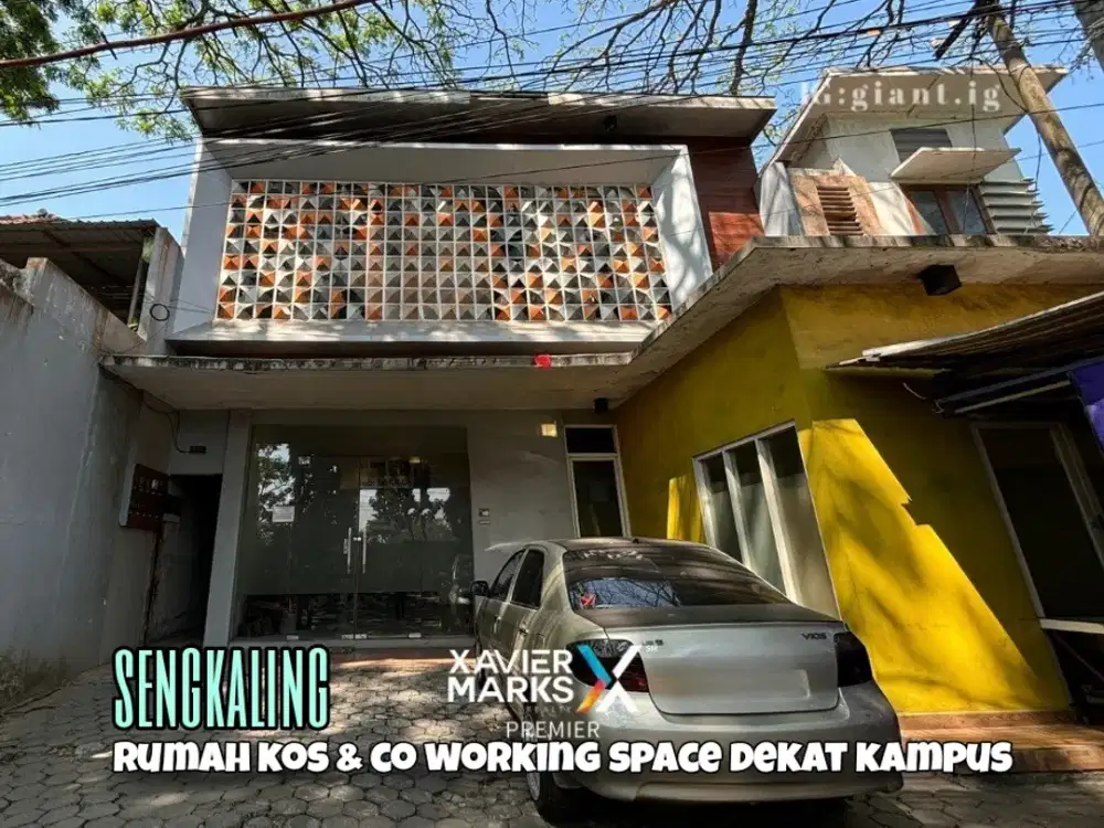 Rumah kos dan ruang usaha di raya sengkaling Malang