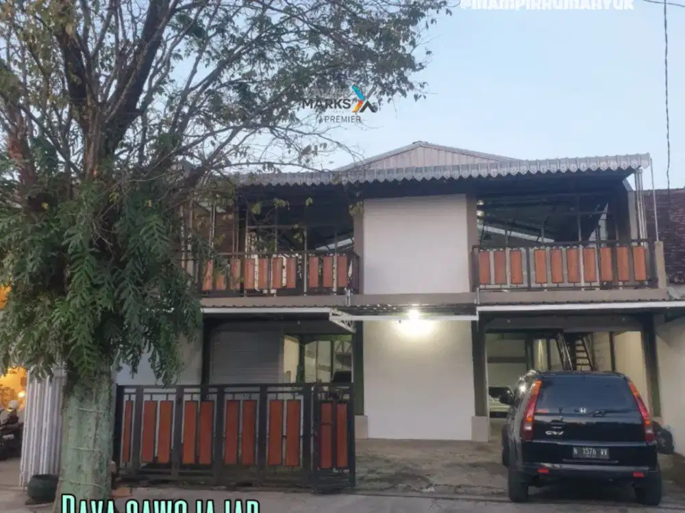 Ruang usaha strategis bekas cucian dan salon mobil di Raya sawojajar