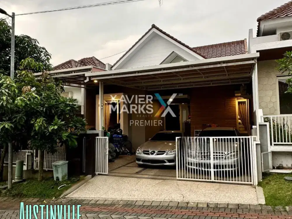 Rumah Modern minimalis di Austinville Dieng Malang dijual murah
