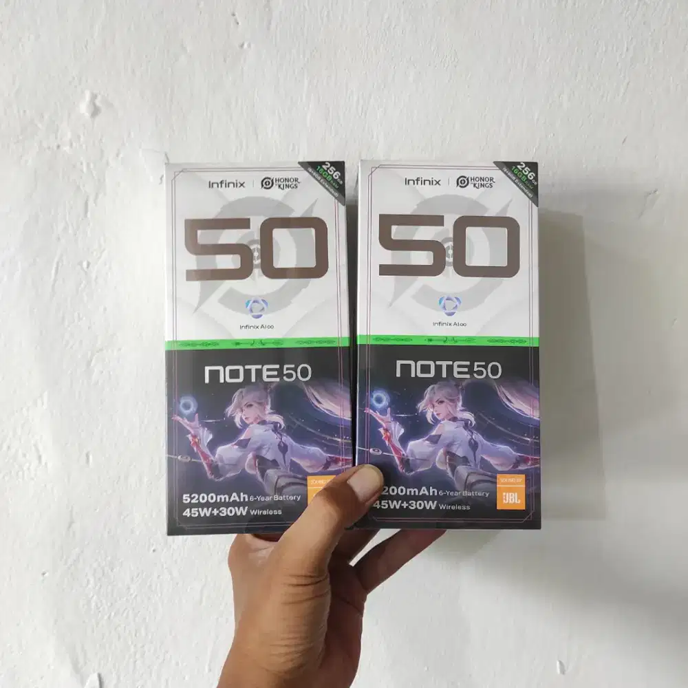 Berminat silahkan WA Infinix Note 50 8+8/256 Garansi resmi 1thn