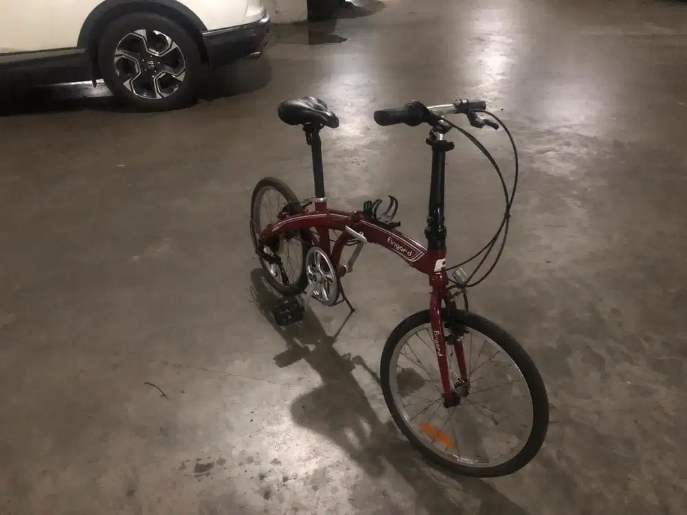 Sepeda lipat Finyard,Kondisi masih Baguss