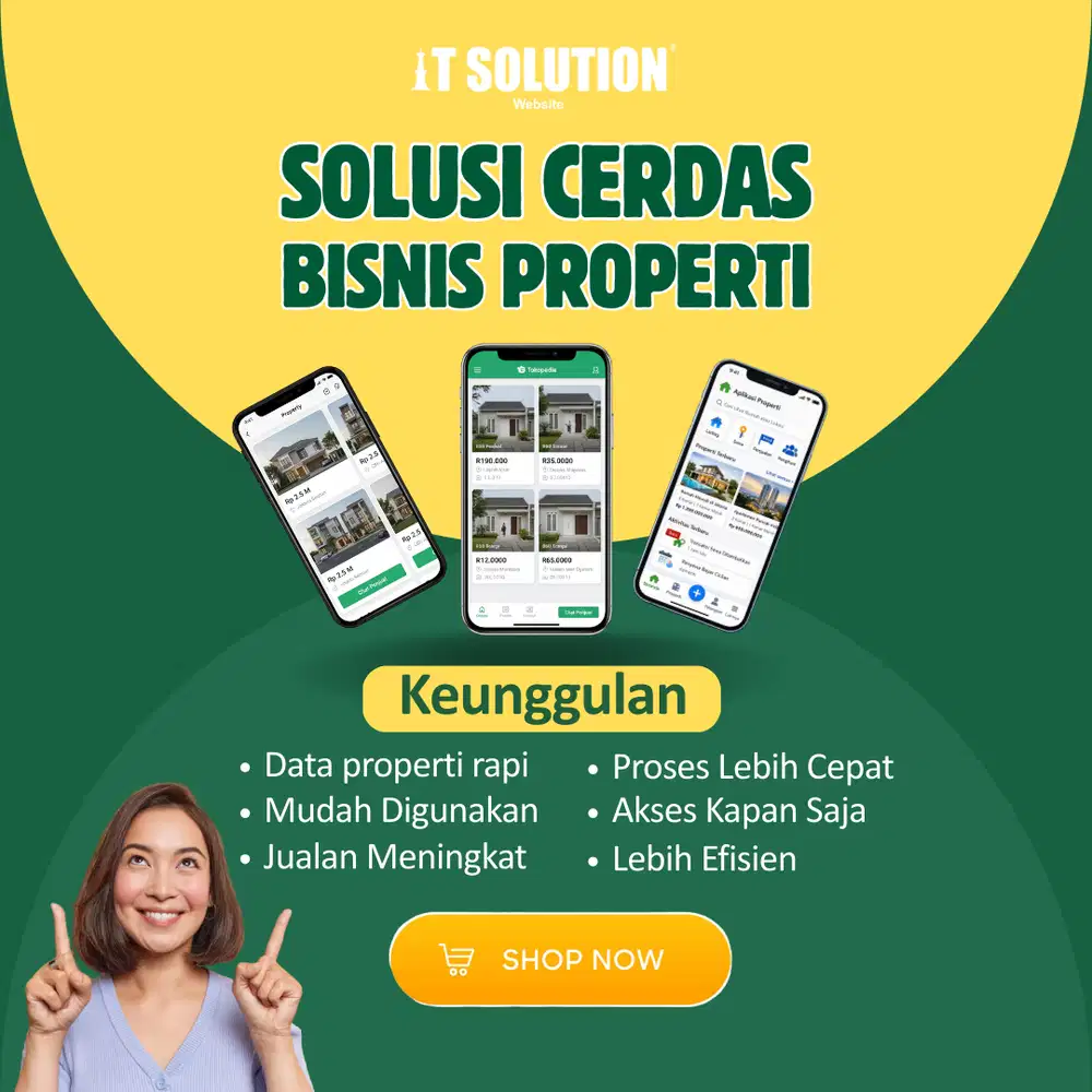 Solusi Cerdas Bisnis Property – Website & Aplikasi Profesional
