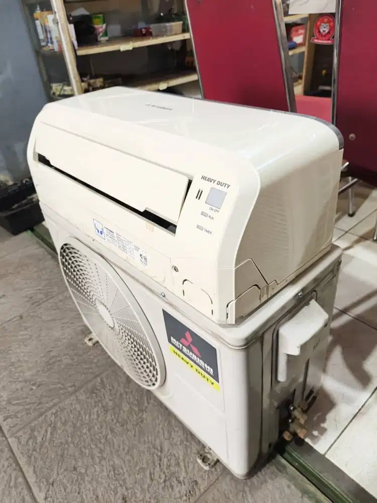 AC MITSUBISHI 1/2 PK HEAVY DUTY - SIAP PAKAI