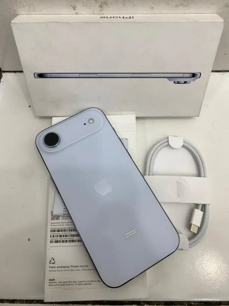 Iphone 17 Air , Sky Blue , 256GB IBox