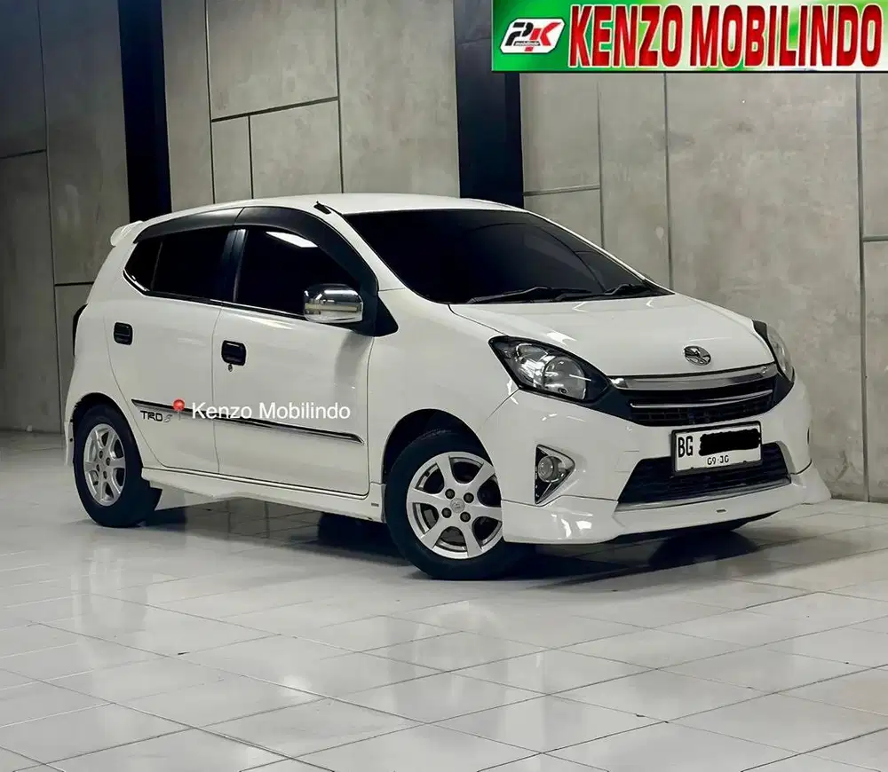 [Km 57rb] Agya 1.0 TRD MT 2015/2016 putih,sangat istimewah dp 20jt