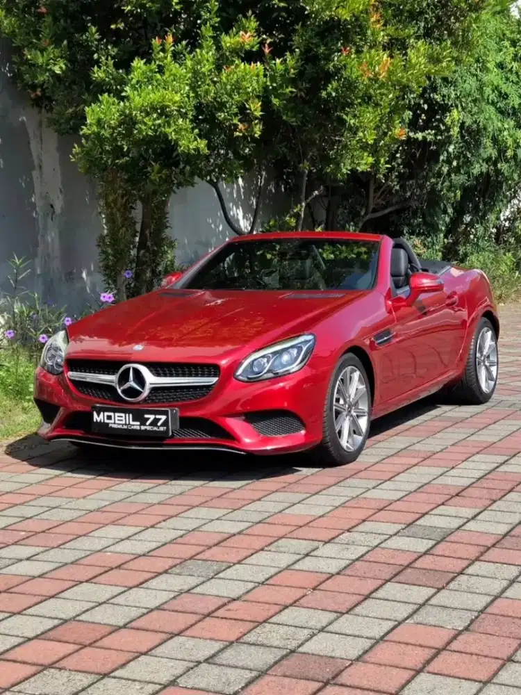ODO 12RB MERCEDES BENZ SLC-200 CONVERTIBLE CABRIOLET 2017 UNIT ANTIK