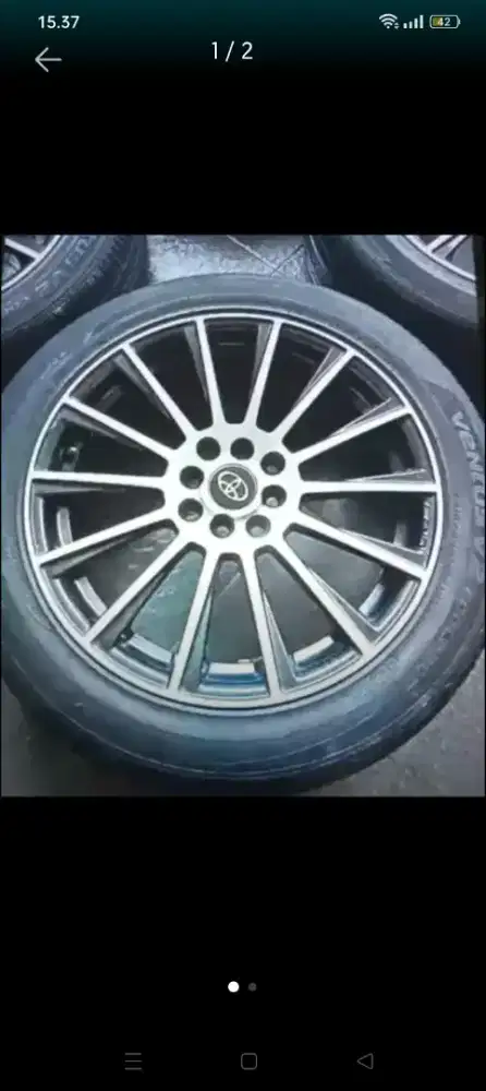 4 velg ban ex Avanza R 17/50/215