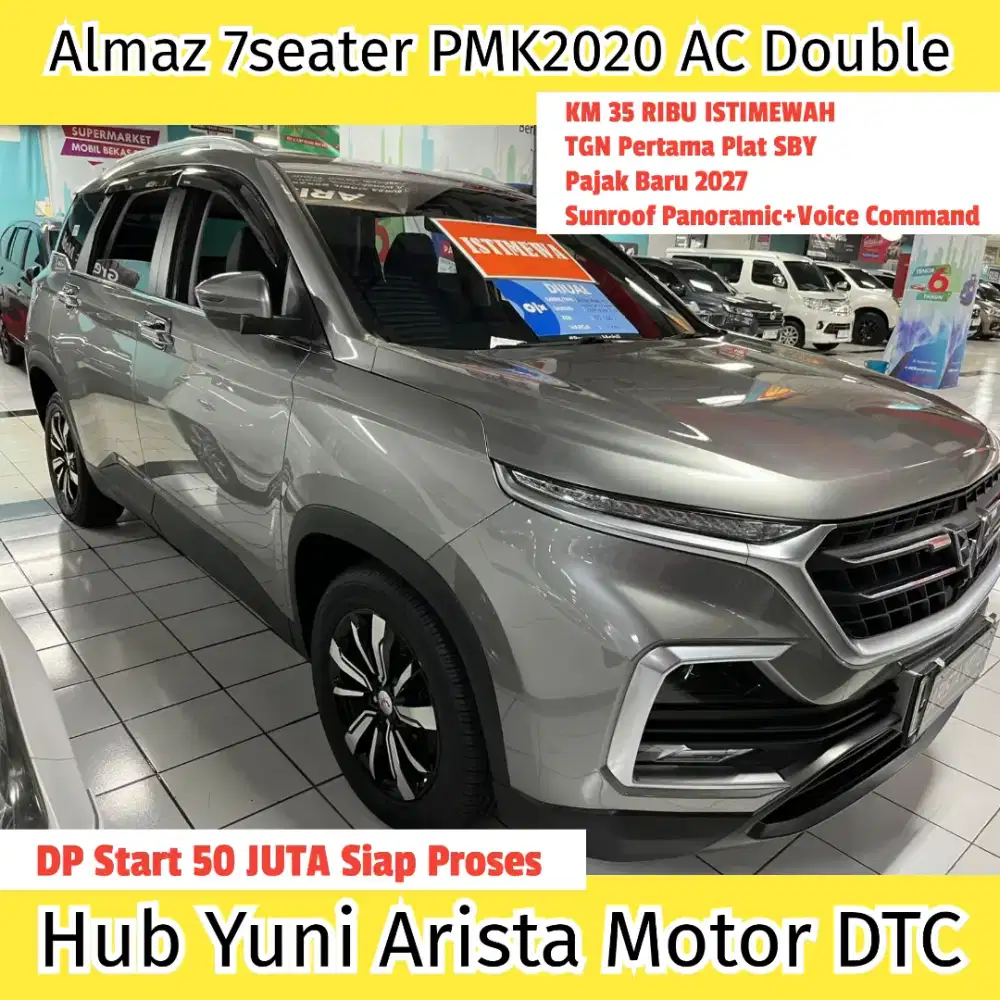 Almaz Exclusive 7seater PMK2020 Matic KM35rb ISTIMEWAH PjkBaru TGN1