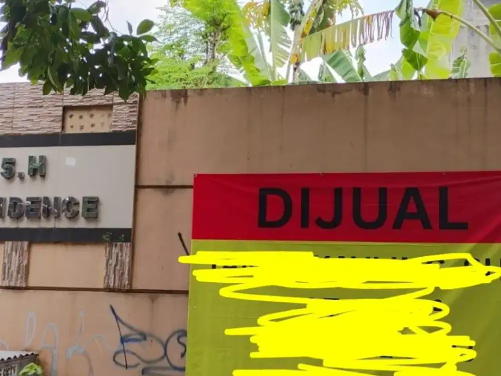 Tanah 238M² di Jl Tangki Lio, Tamansari, Jakbar Bebas Banjir, Tengah Kota, Cocok Utk Tempat Tinggal, Kost S267