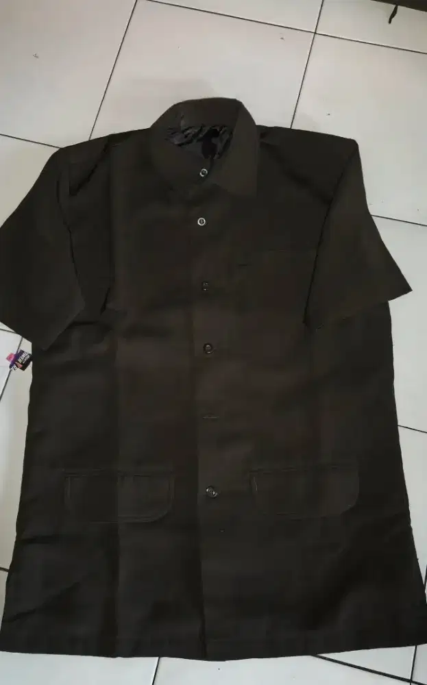 Seragam security masih baru,celana UK 35 baju UK L