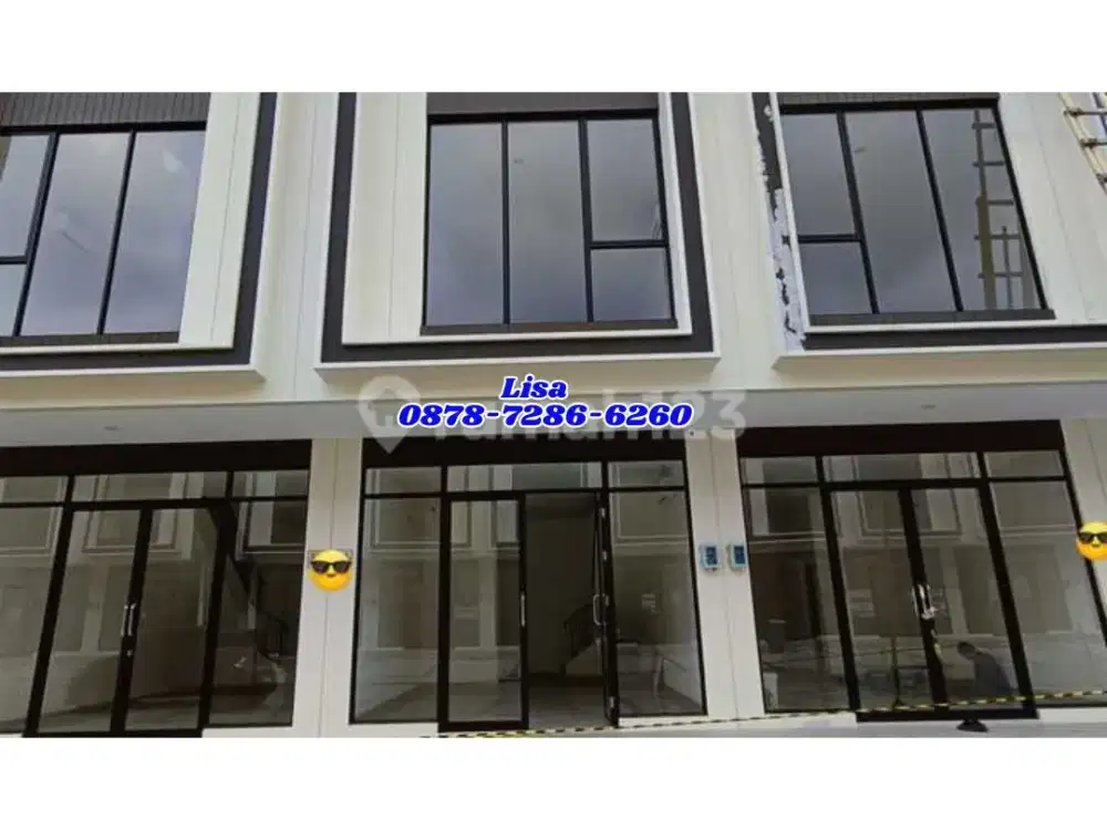 Ruko Sorento Grande East Gading Serpong Disewakan – Selatan, AC & CCTV Sudah Terpasang