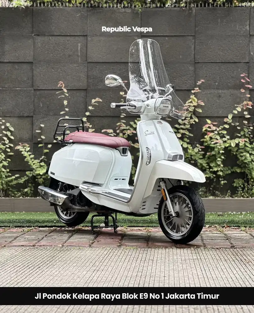 termurah lambretta special v200 putih th 2019