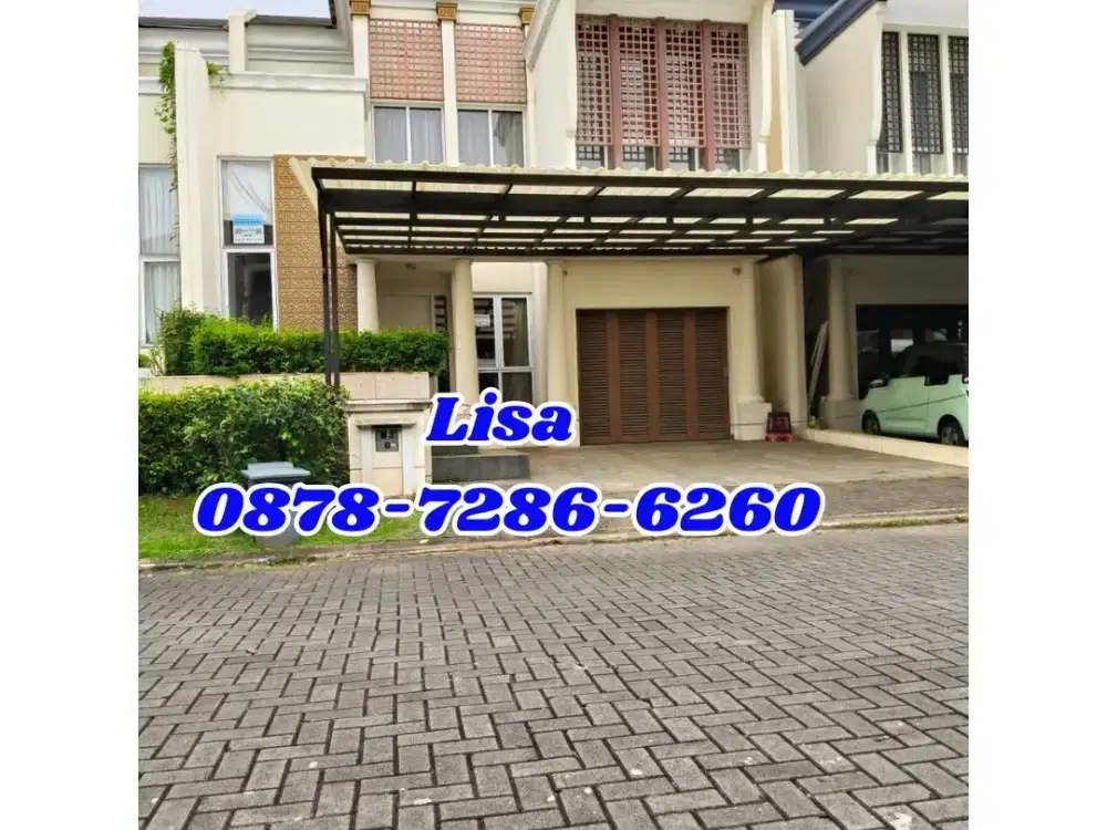 Rumah Siap Huni Sheffield Greenwich BSD – 130JT/Tahun Nego