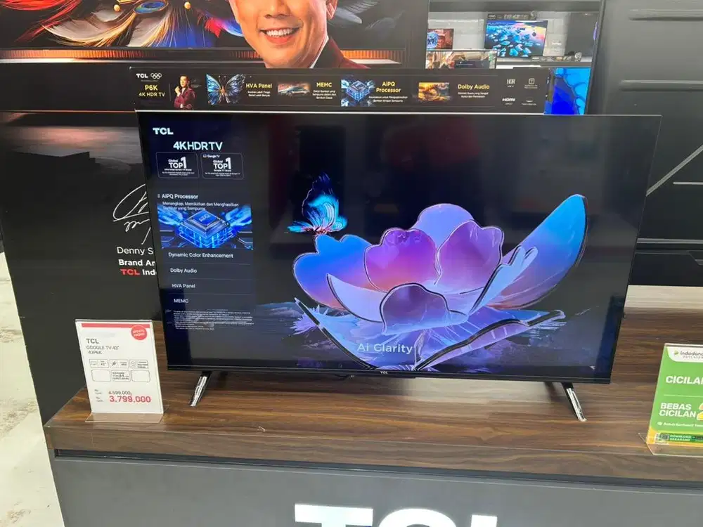 Kredit TV lottecapital DP 0rp TCL 43in P6K