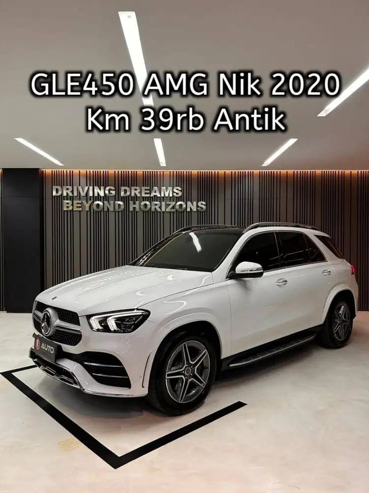 Mercedes Benz GLE 450 GLE450 AMG 2021 Putih Mercy Km39rb Nik 2020 B228