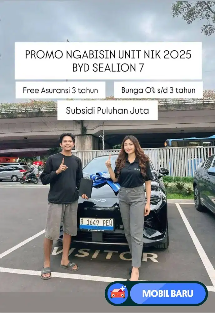 [Mobil Baru] Promo Sealion 7 Ngabisin Unit Nik 2025 Free Asuransi 3Thn