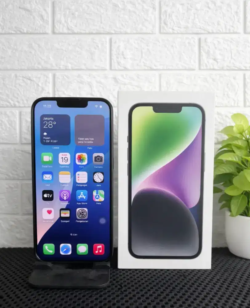 Iphone 14 128gb Garansi 12 Bulan Ibox