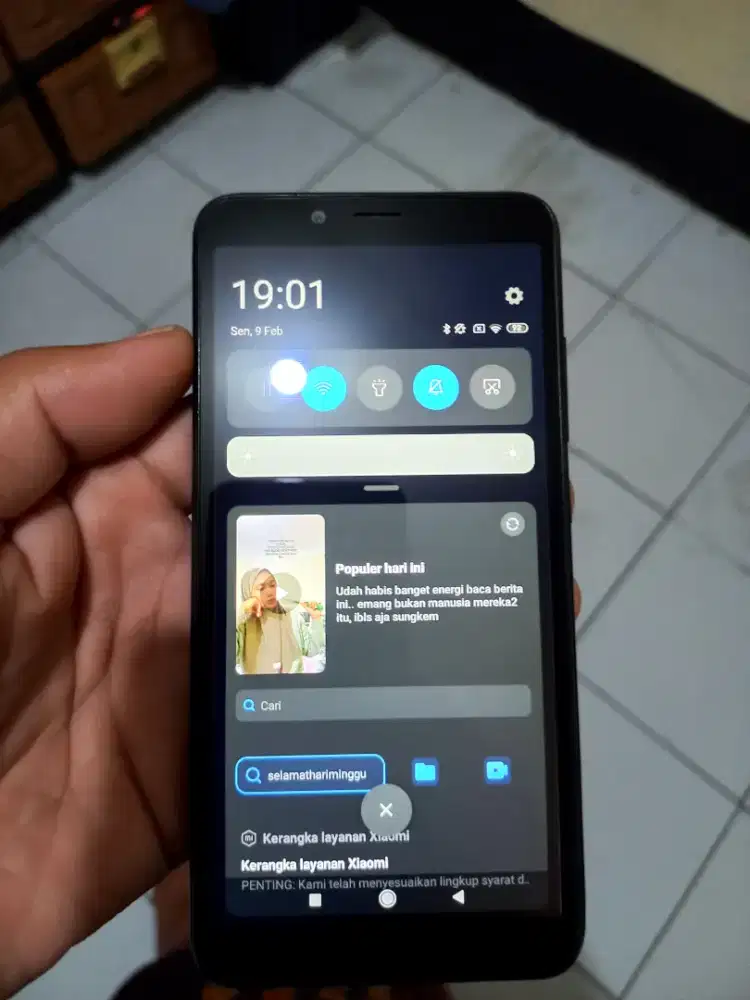 Xiaomi redmi 6a ram 2/32 mullus