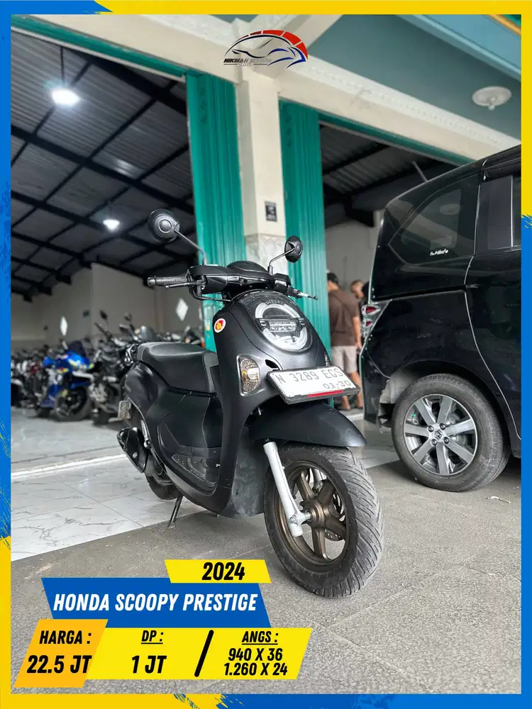 HONDA SCOOPY PRESTIGE 2024 LIKE NEW MASZEHH HIKMAH MOTOR KEPUH