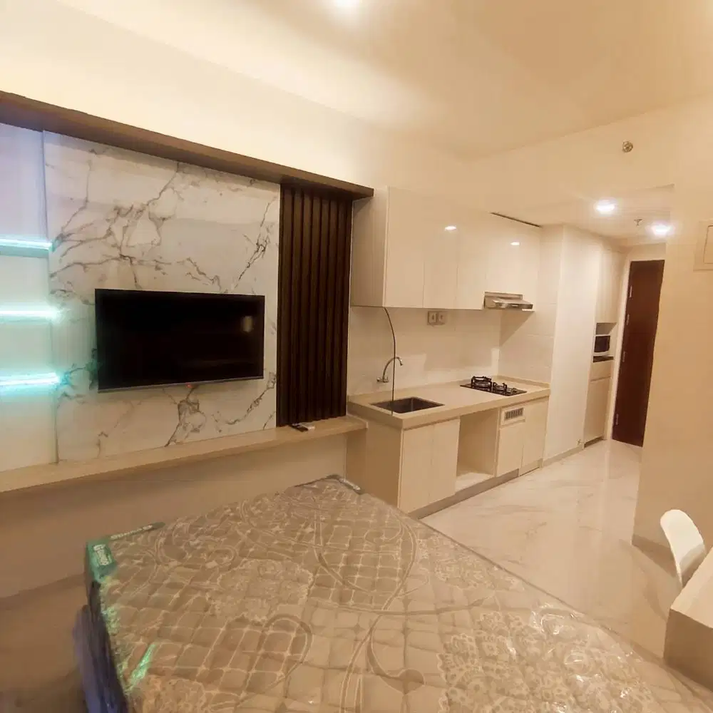Disewakan Apartemen Studio Sky House BSD Dekat AEON Mall, Prasmul