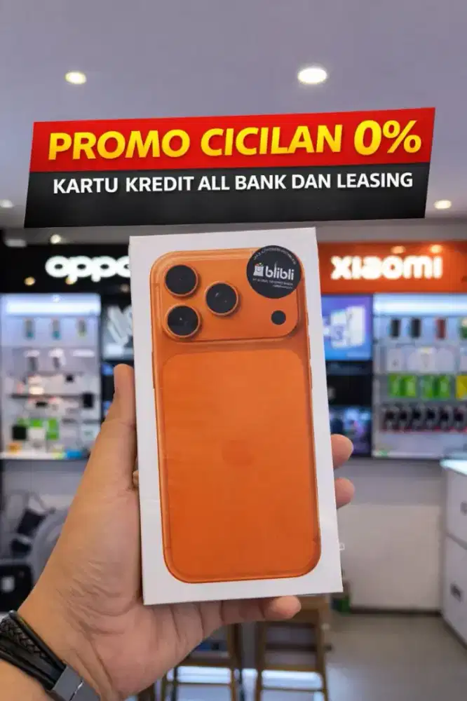 IPHONE 17 PRO 1TB NEW IBOX GARANSI 1 TAHUN PROMO