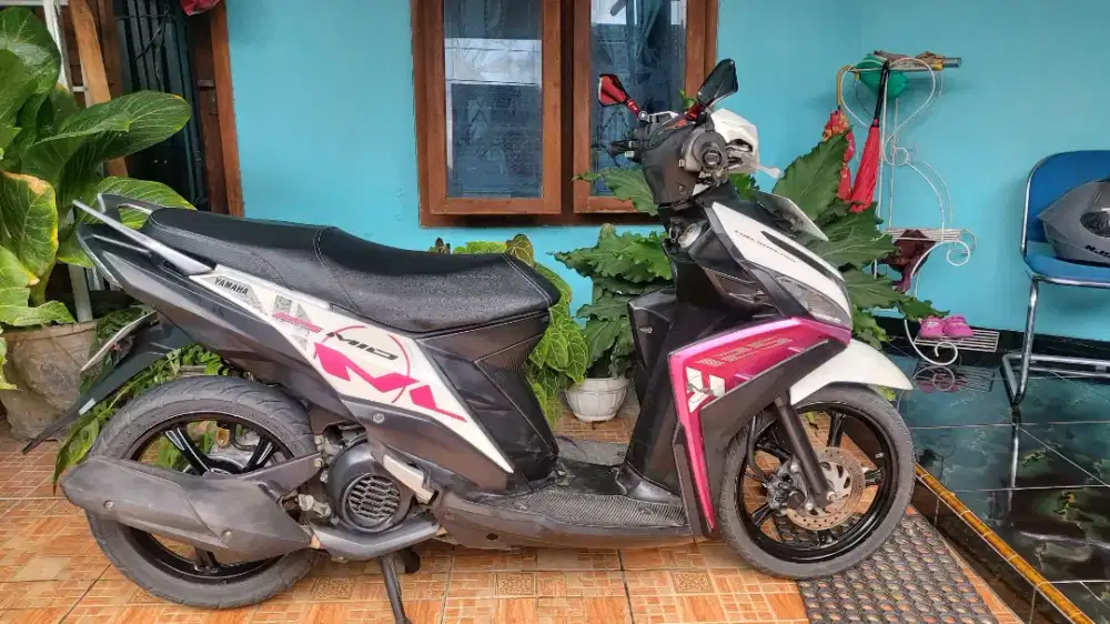Yamaha Mio M3 2015 pink white AG Kediri Kab
