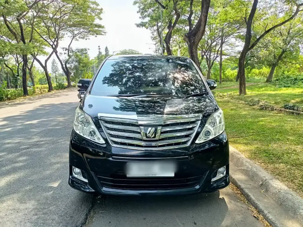 PROMO TDP 10JT T.ALPHARD G 2.4 ATPM AT 2012 SIIAP PAKAI