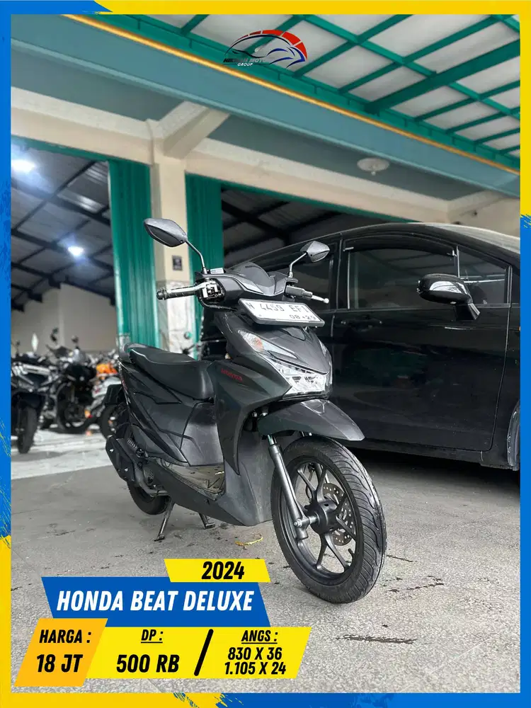 HONDA BEAT DELUXE 2024 BEKAS RASA BARU HIKMAH MOTOR KEPUH