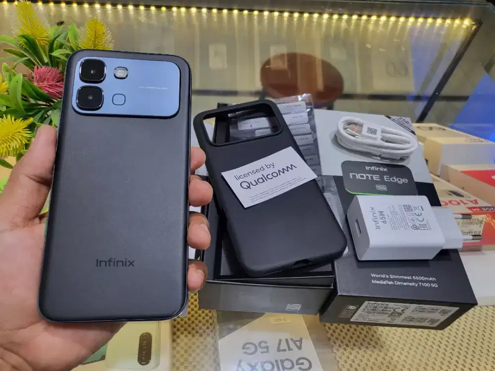 INFINIX NOTE EDGE 5G 8+8/256GB
LIKE NEW GARANSI 1 TAHUN