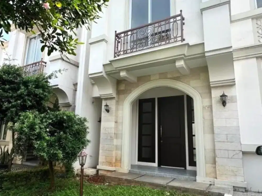 Rumah The Eminent BSD Cluster Vivacia 8x16 128m2 3+1KT Semi Furnished Siap Huni