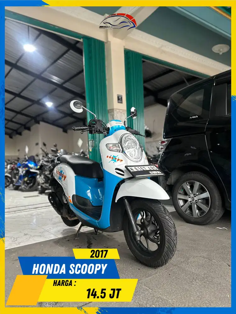 HONDA SCOOPY 2017 MESIN AMAN BANGET MASZEHH HIKMAH MOTOR KEPUH