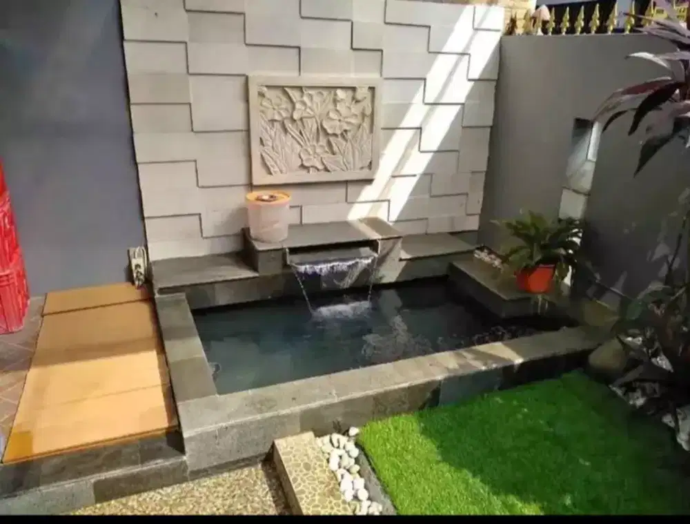 KOLAM IKAN MINIMALIS