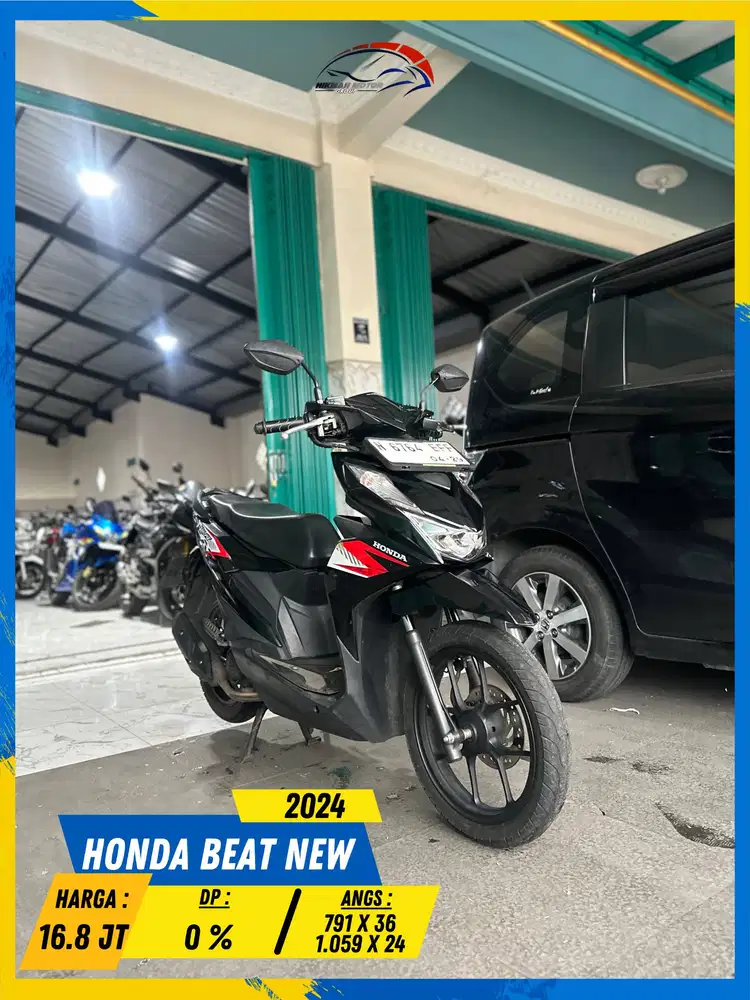 HONDA BEAT NEW 2024 MESIN AMAN POLL MASZEHH HIKMAH MOTOR KEPUH
