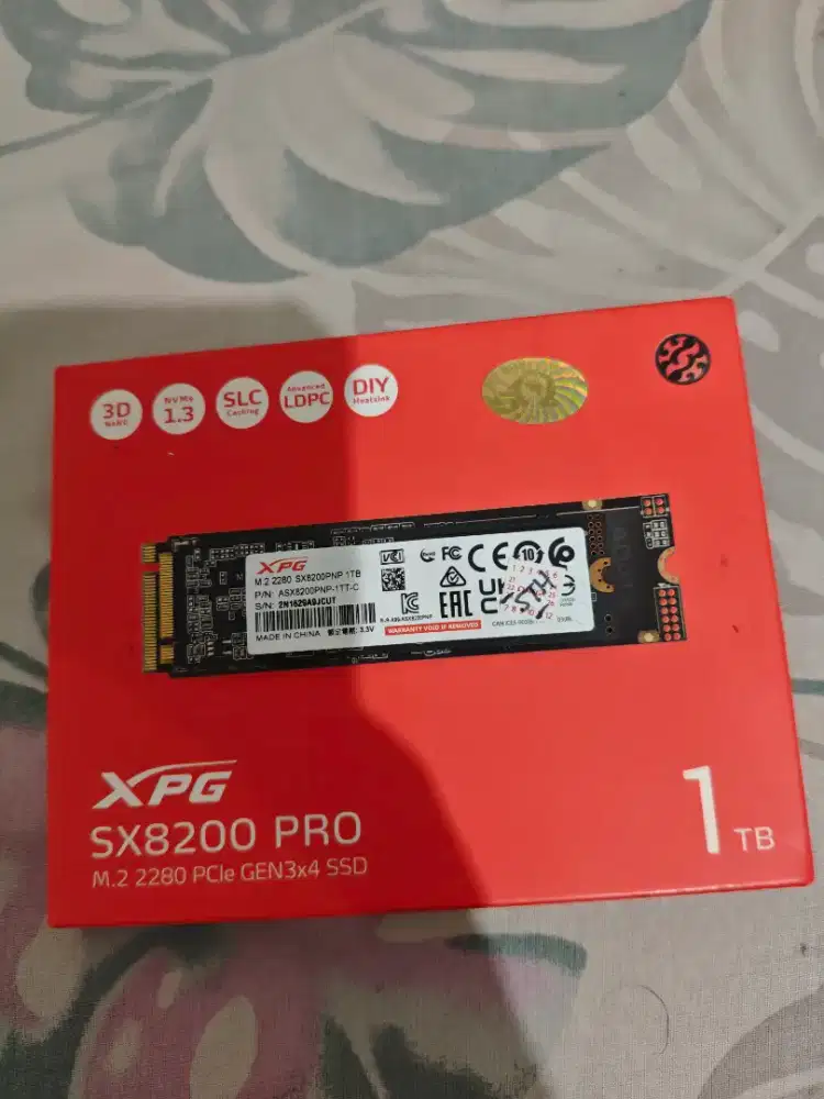 ssd nvme adata xpg sx8200 pro 1tb gen3x4 sx8200pro