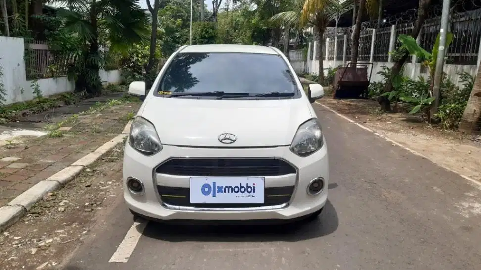 TDP 4,JT, TERMURAH Daihatsu Ayla 1.0 X Bensin-MT Putih 2019