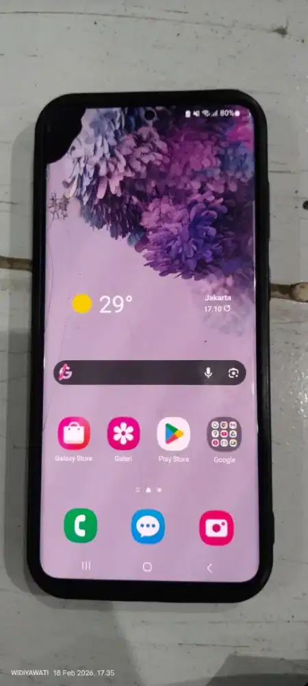 Samsung s20 plus , ram 8/128gb siap pakai