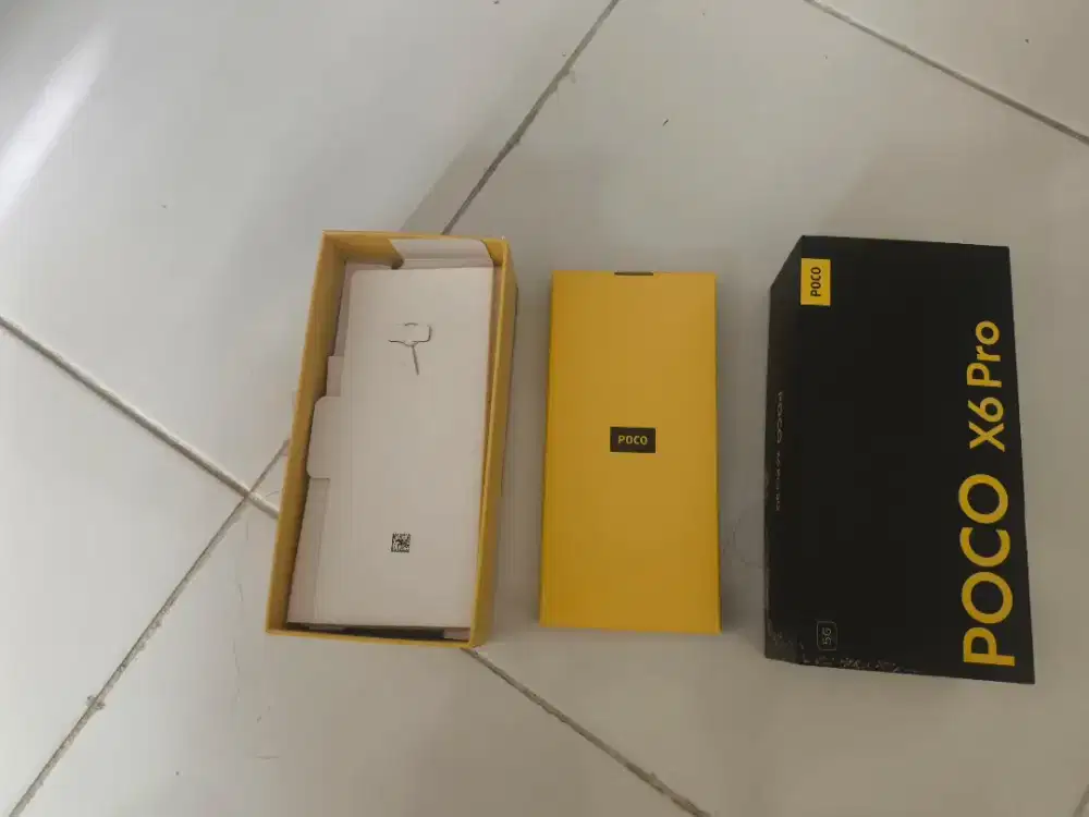 Poco x6pro 12/512 kuning