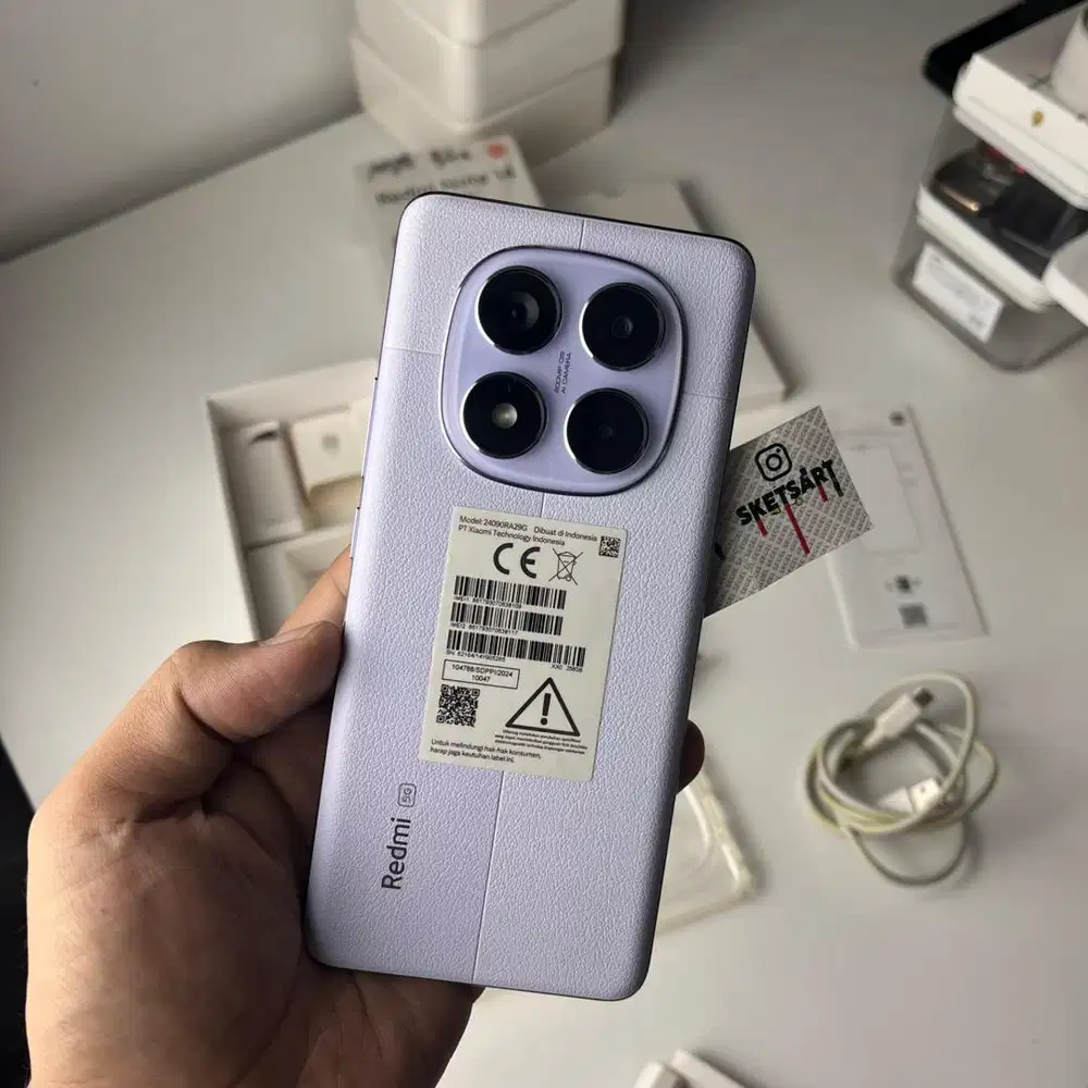 Xiaomi Redmi Note 14 Pro 5G 256gb Garansi Juli 2026 Resmi Purple