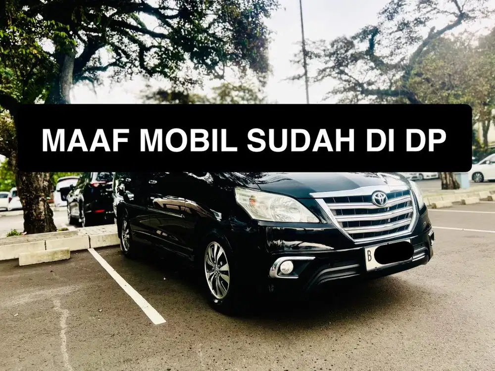 Innova V 2.5 Diesel Matic NIK 2015 HITAM RECCORD TOYOTA