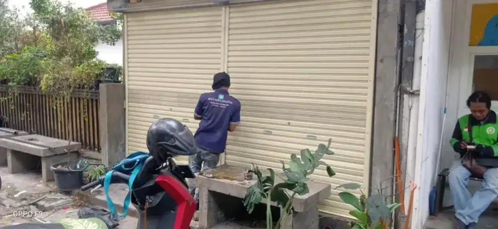 Ahli service folding gate rolling door murah