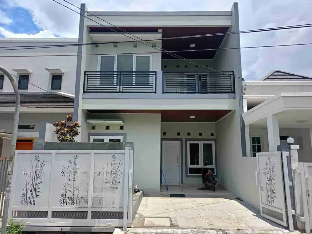 Dijual Rumah Baru 2 Lantai Tanah dan Bangunan Luas di Margahayu Raya Kota Bandung