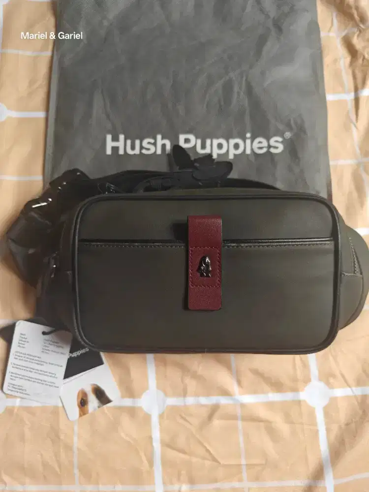 Hush Puppies Mickey Bumbag Waistbag Waistpack Tas Selempang cross