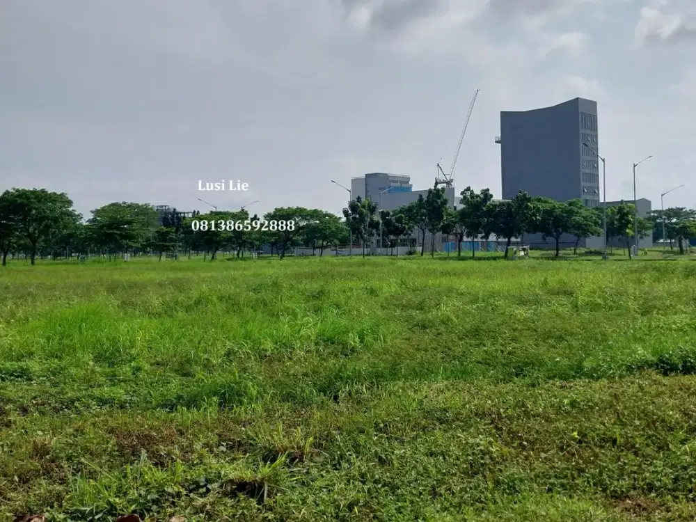 Kavling Pik2 Brooklyn luas 718m, lokasi bagus terdepan di pik2