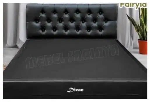 Divan + kaki springbed (king size)