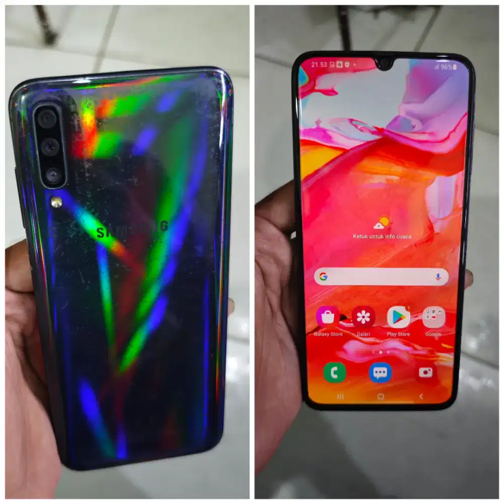 SAMSUNG A70 ram 6/128gb mulus lcd ORI 
Hp dan casan