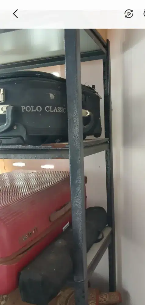 DIJUAL RAK BESI 4 SUSUN  KONDISI BAGUS