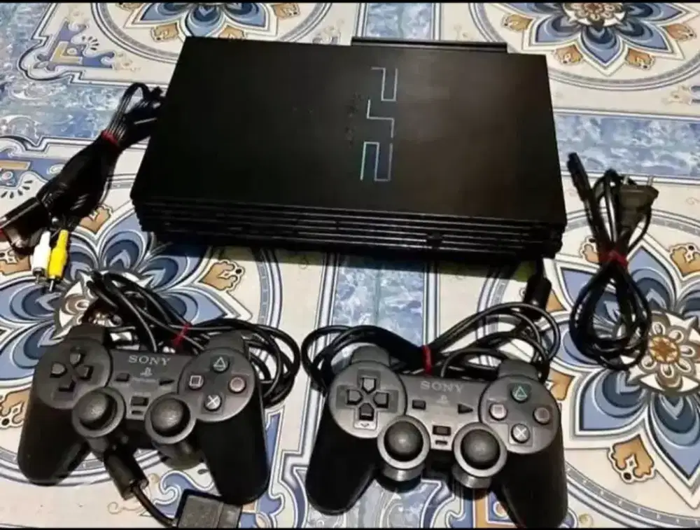 Jual PS2 Fat Hardisk matrix 80GB fullgame