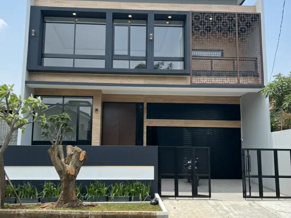 Rumah Brand New Modern Style dengan Swimming Pool dalam Cluster Di Bintaro sektor 9