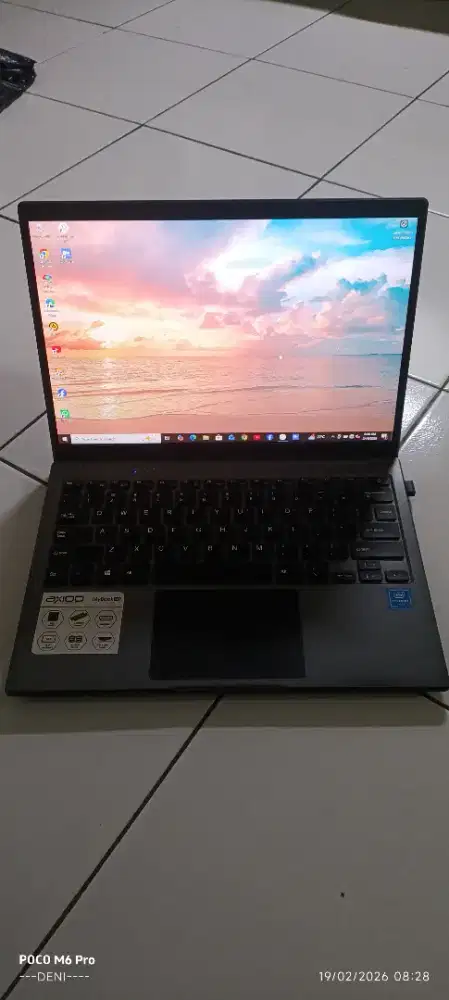 Notebook axioo myboox14f  siap pake